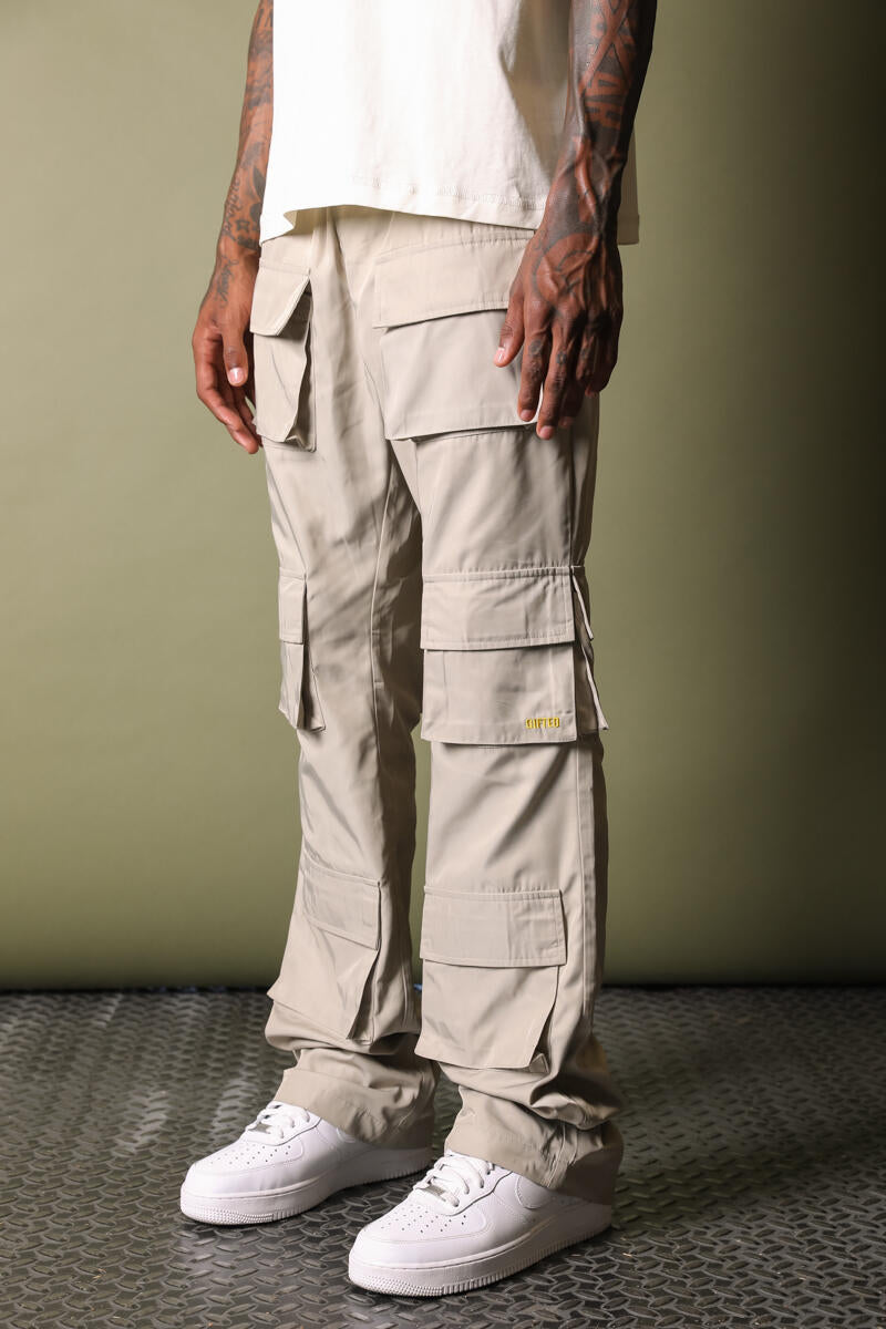 Gftd La Portor Bone  Stacked Pants