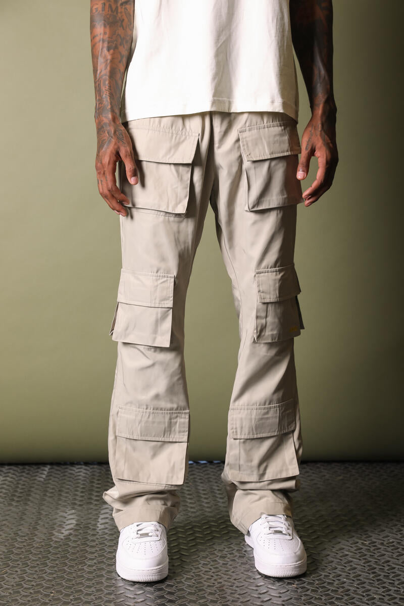 Gftd La Portor Bone  Stacked Pants