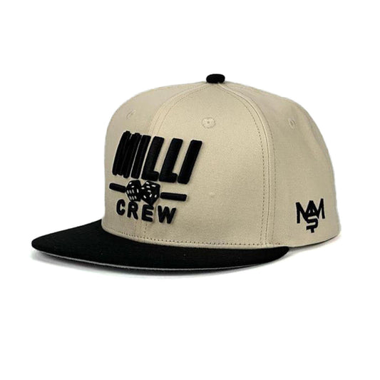 Million Dolla Motive Milli Crew - Natural Sail Snapback Caps