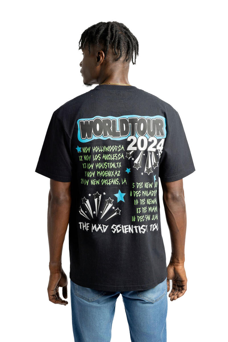 RAW ART MAD SCIENTIST BLACK TEE