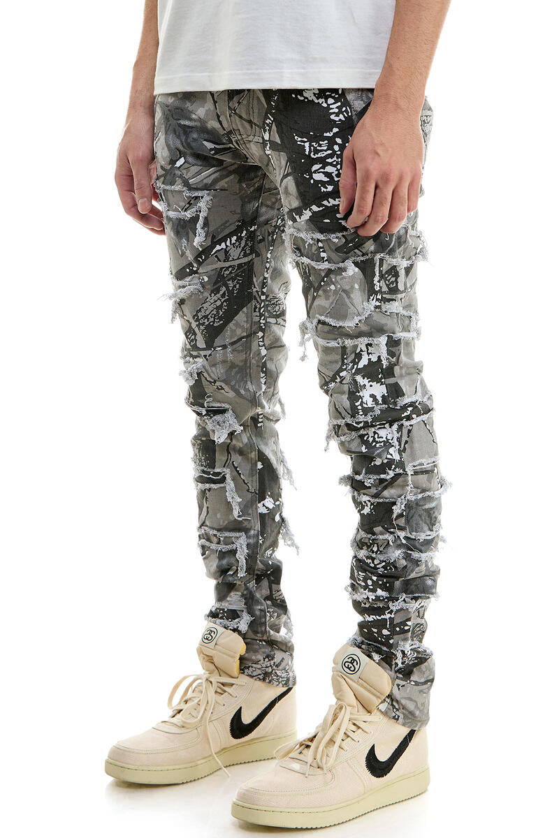 Kdnk Complex Camo Black Jeans