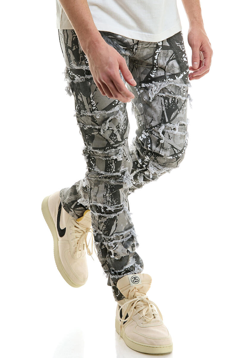 Kdnk Complex Camo Black Jeans