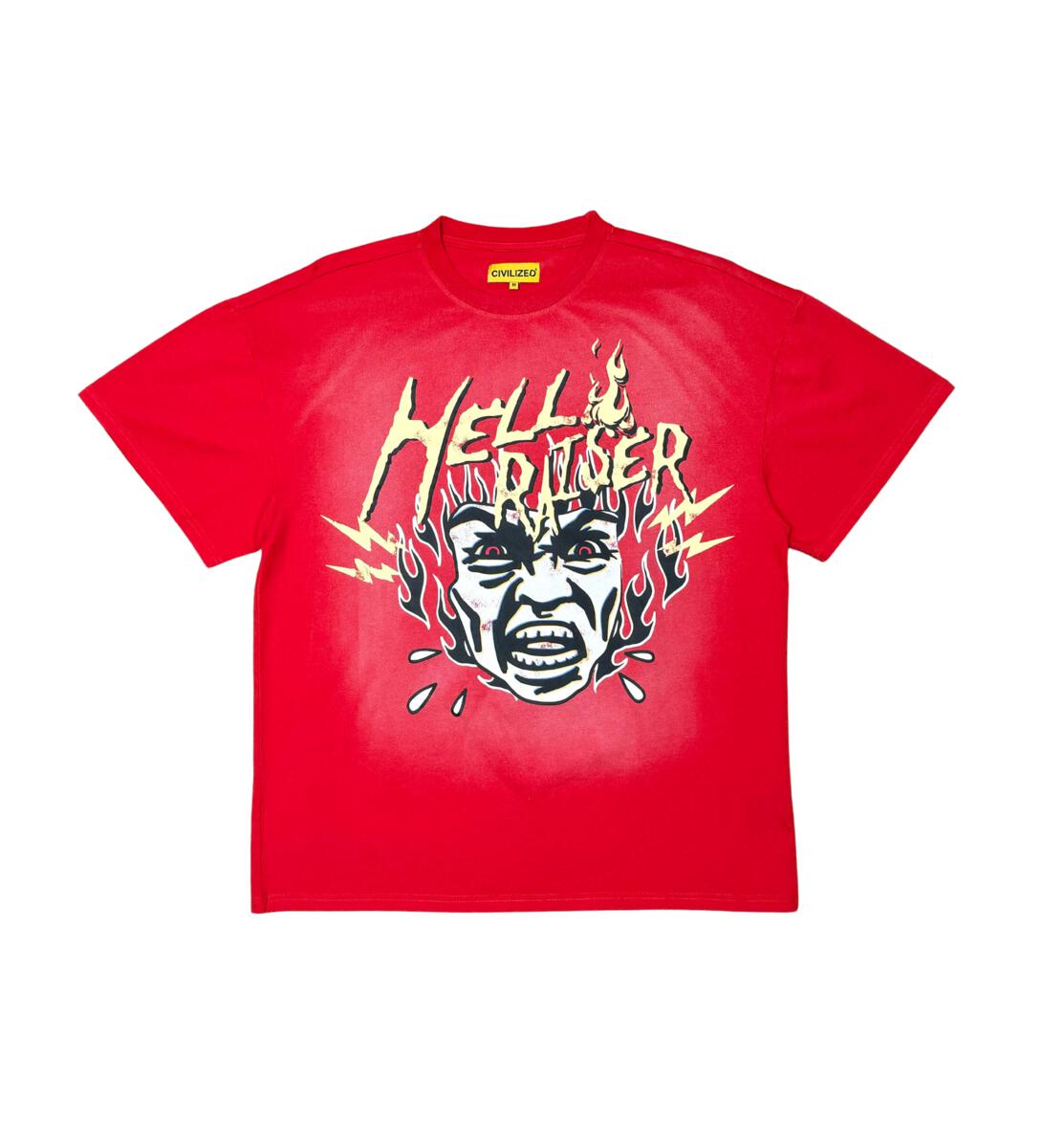 CIVILIZED HELL Raiser Records Vintage Red Tee
