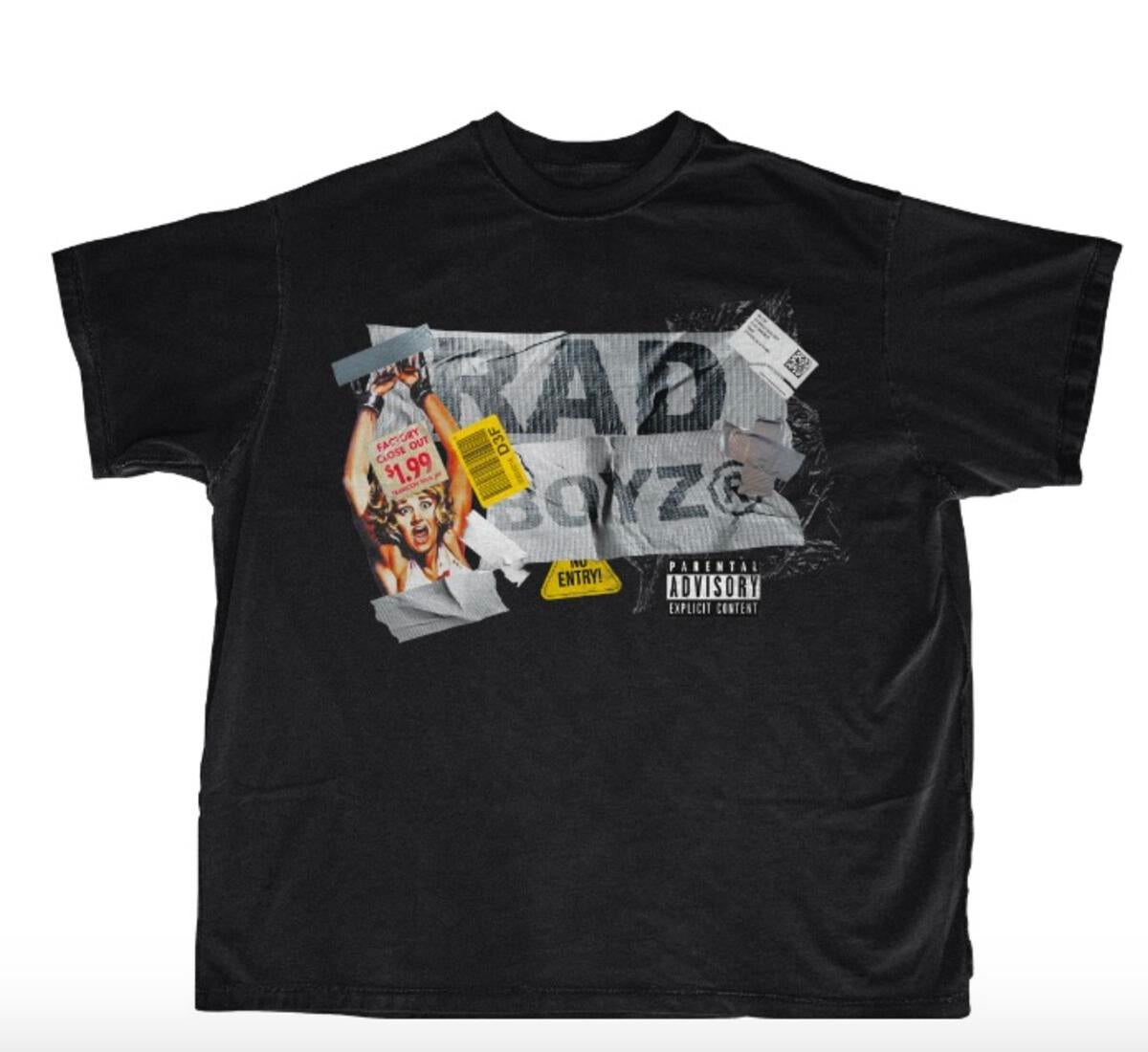 Rad Boyz Factory Black T-Shirt