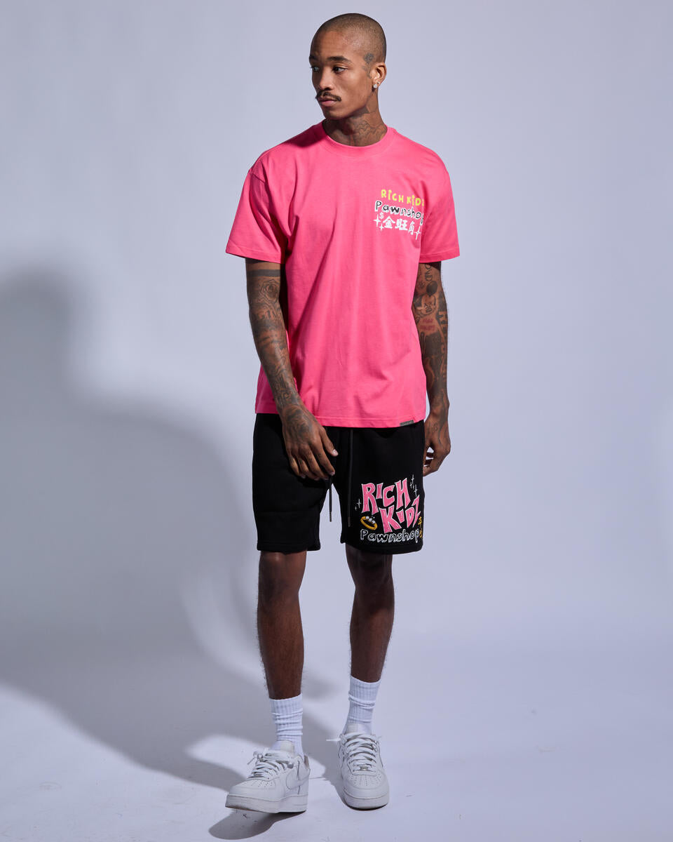 Rich Kids Los Angeles Pink T-shirt