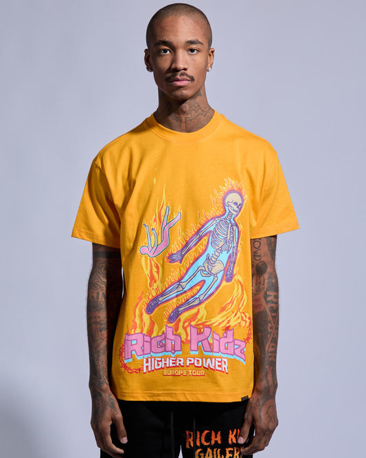 Rich Kids Higher Power Orange T-shirt