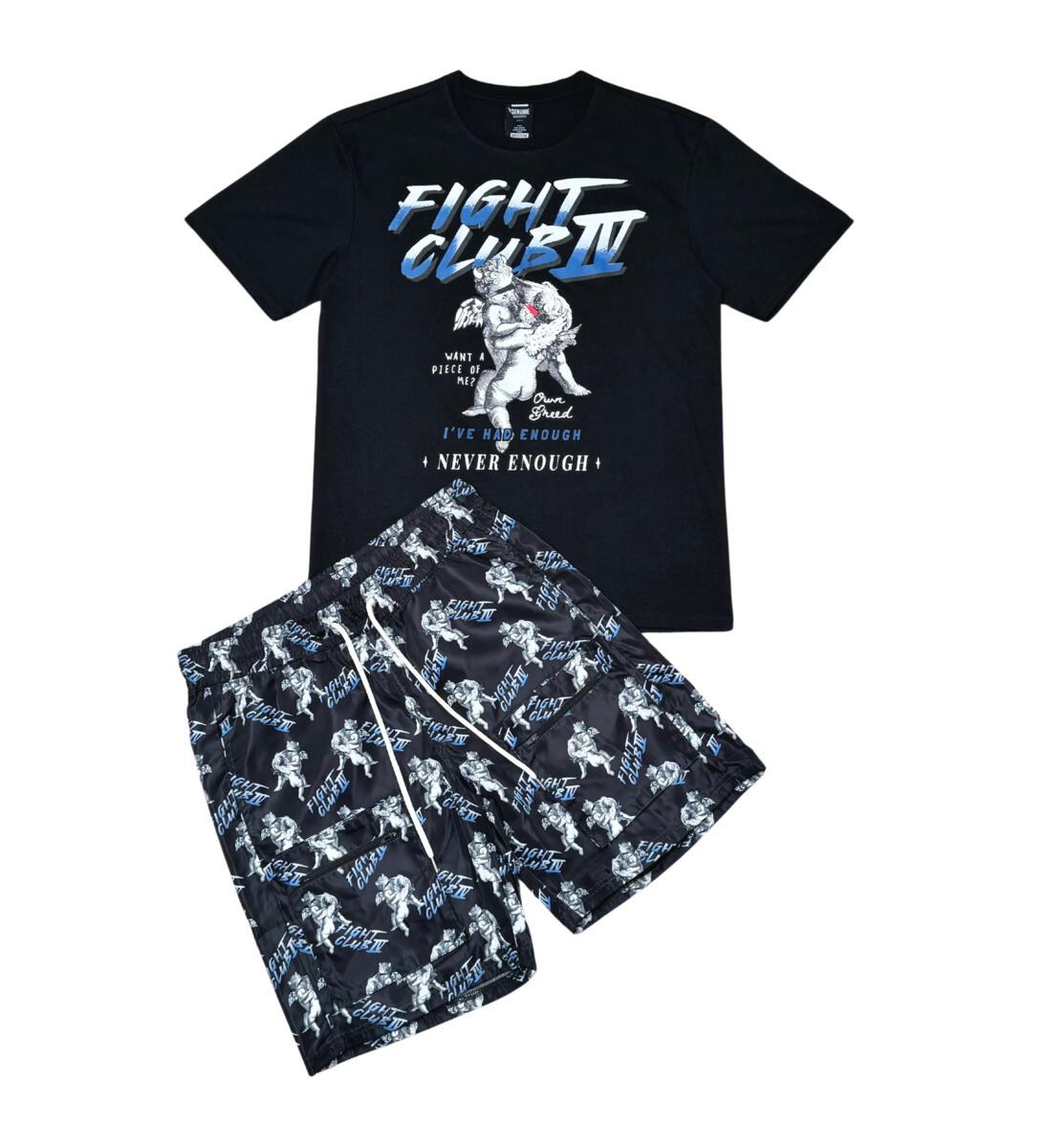 Genuine Fight Black Short Set