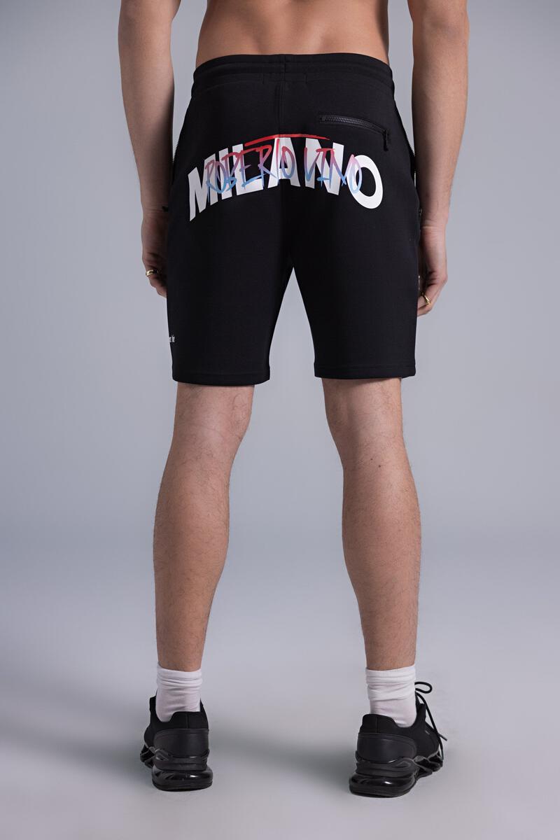 Roberto Vino Milano Future Black Shorts
