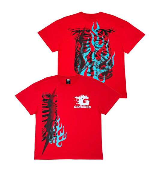 Genuine Vertebral Column Red T-shirt