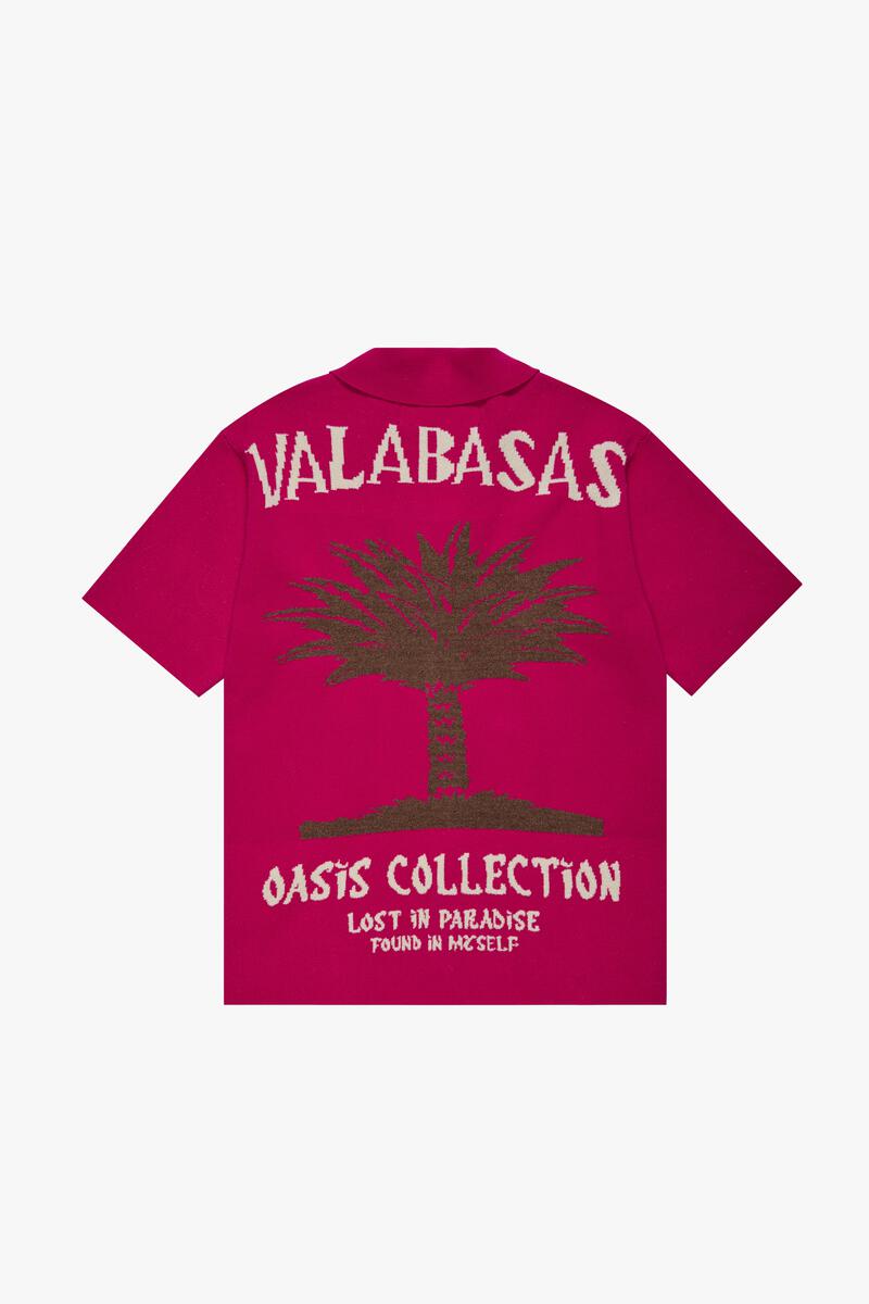 Valabasas "Los Palmas" Pink Button-Down