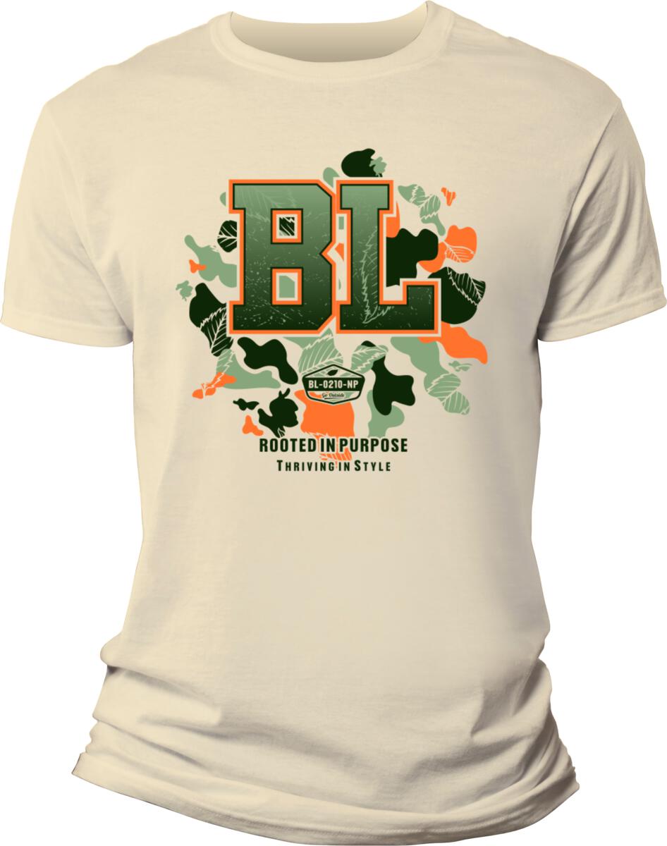 Blac Leaf Rooted In Purpose Cream T-shirt