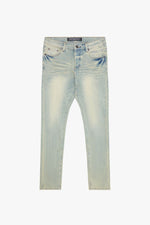 Valabasas "MR. FLEX" VINTAGE WASH 4 WAY STRETCH SKINNY JEAN