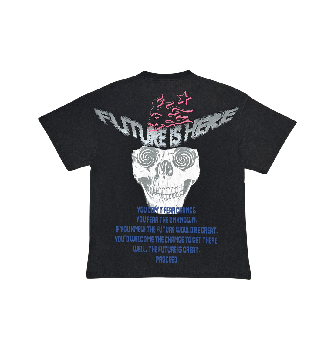 Civilized Future Is here Tee Black