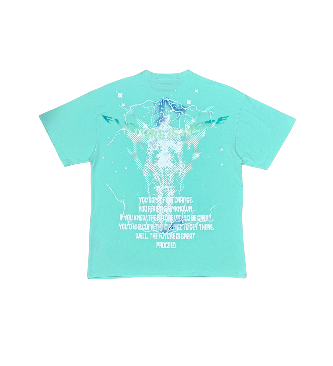 Civilized Fearless Tee Teal