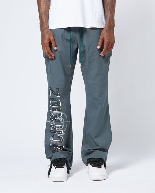 Rich Kids Blue  Stacked Flare Pants