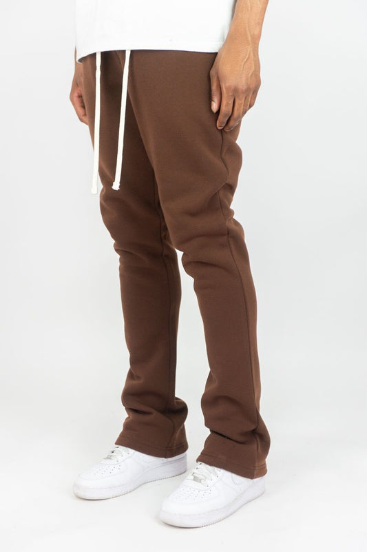 REBEL Rebel Minds Fleece Flare Brown Stacked