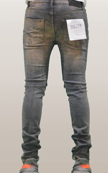 Disaster Super Stretch Denim - Slim Fit - Brown Tagpin