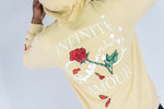 Rebel Minds Infinite Amour Fullzip Khaki Hoodie Big & Tall