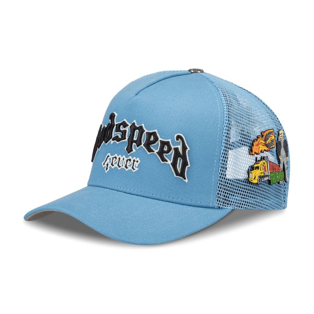 Godspeed GS FOREVER TRUCKER HAT ( Sky Blue )