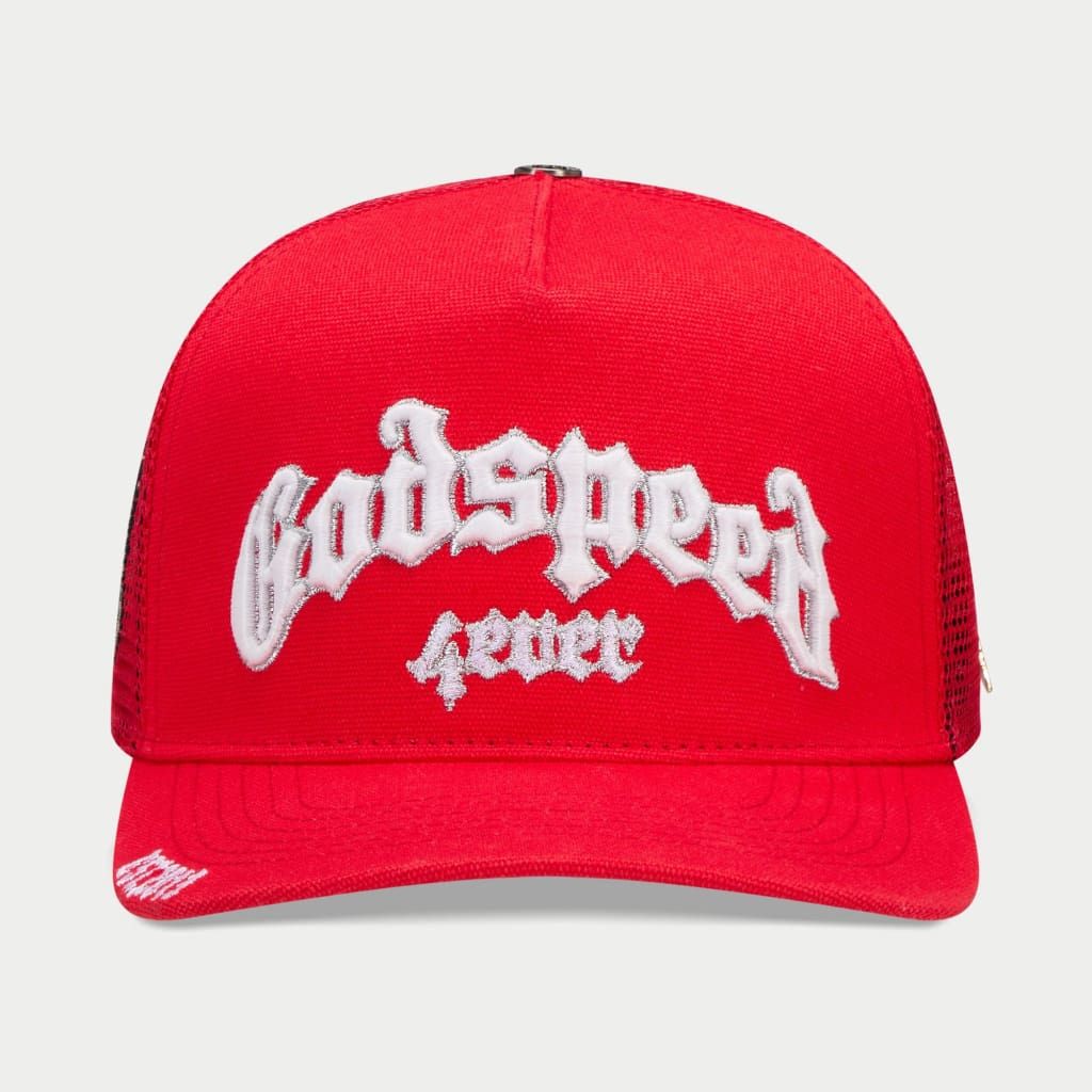 Godspeed GS FOREVER TRUCKER HAT (Red Cherry)