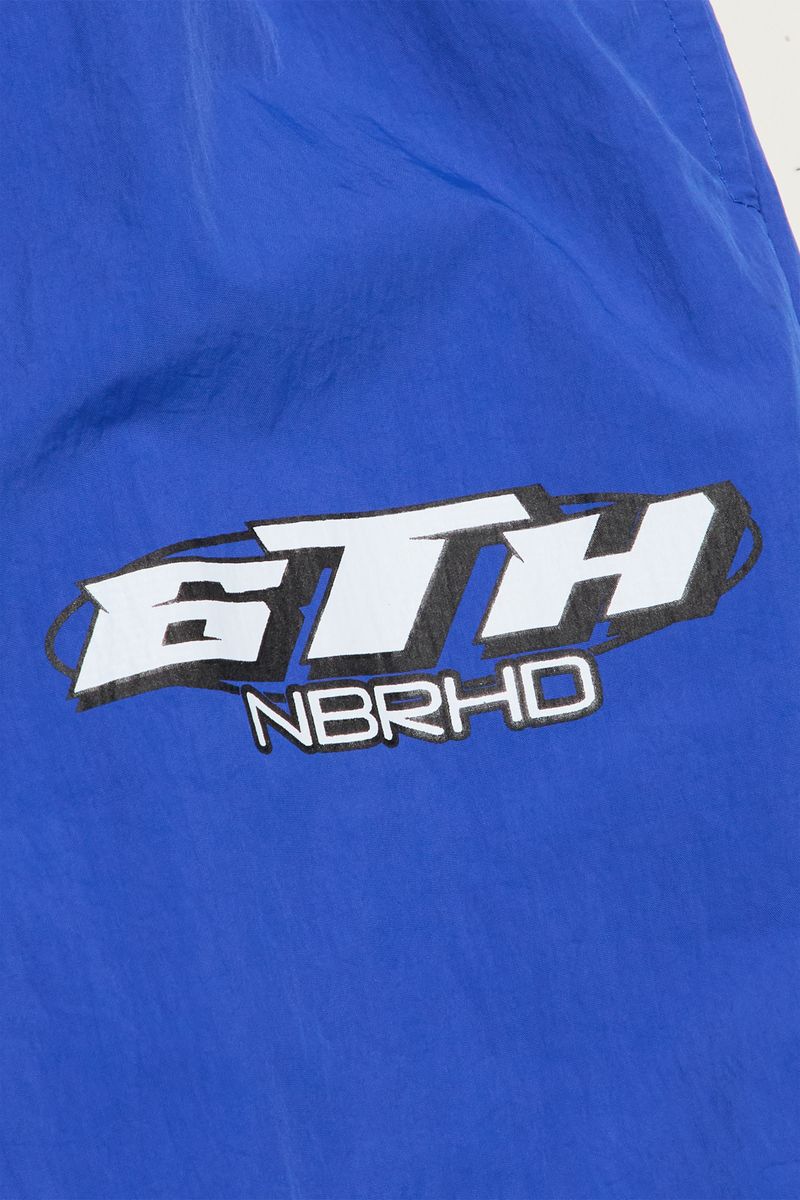 6th Nbrhd "Fifty/seven"  Nylon Set White/Royal Blue