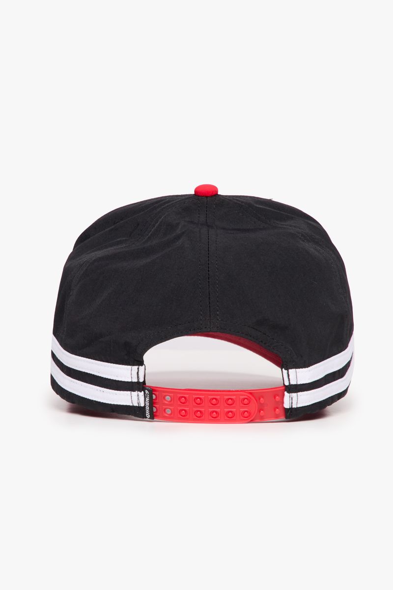 6th Nbrhd "Era" Headwear Hat Black/Red