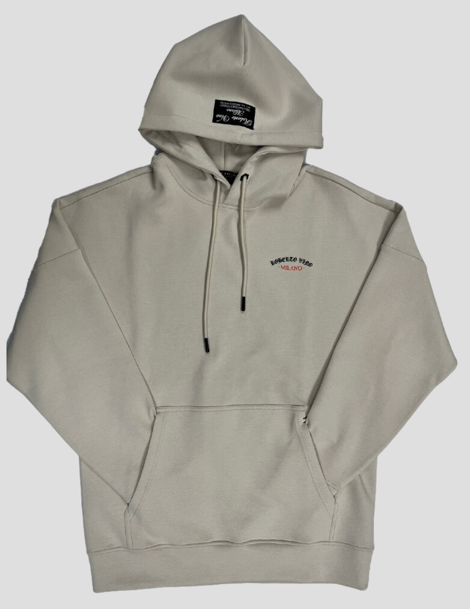 Roberto Vino Milano Flame Hoodie Beige