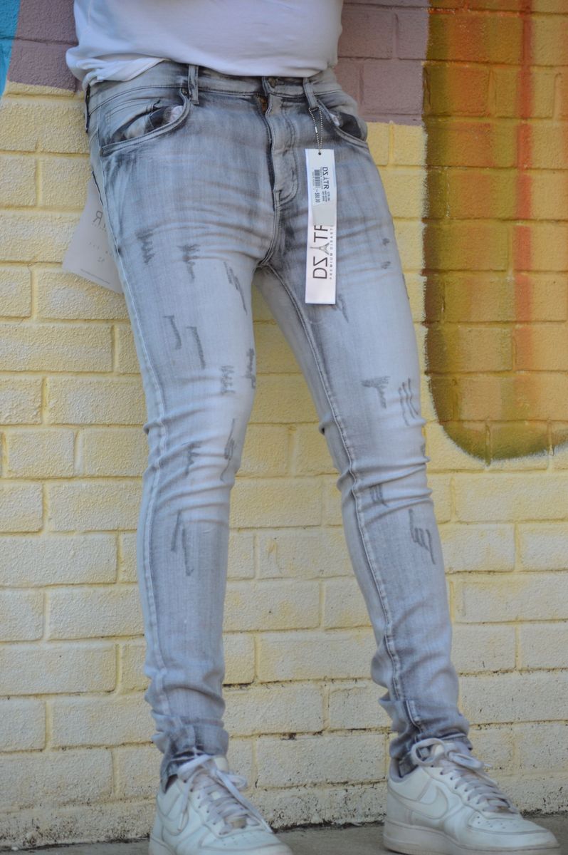 Disaster Super Stretch Denim - Slim Fit - Grey Serene (286)