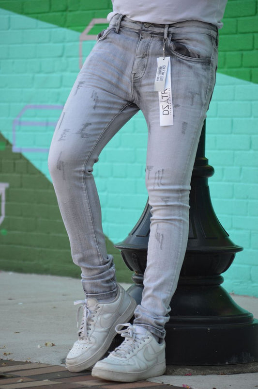 Disaster Super Stretch Denim - Slim Fit - Grey Serene (286)