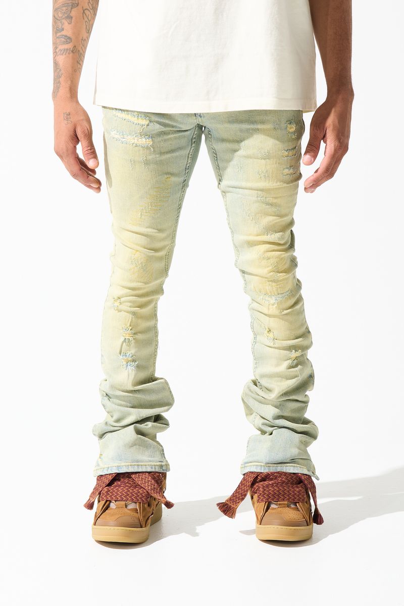 SERENEDE "TIERRA" Stacked Jeans (TRA)