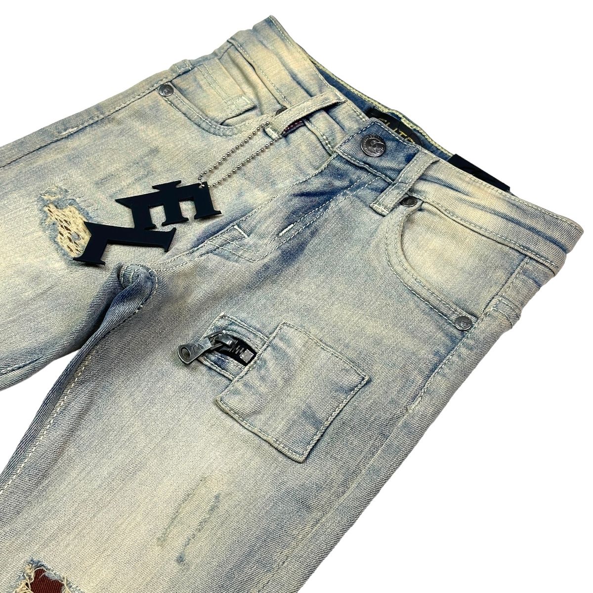 Elite Premium Vintage Brown  Boy's Jeans