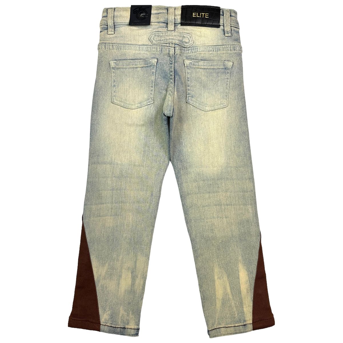 Elite Premium Vintage Brown  Boy's Jeans