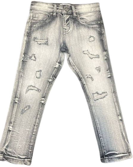 Disaster Ultra Stretch Grey Denim Boys (017)