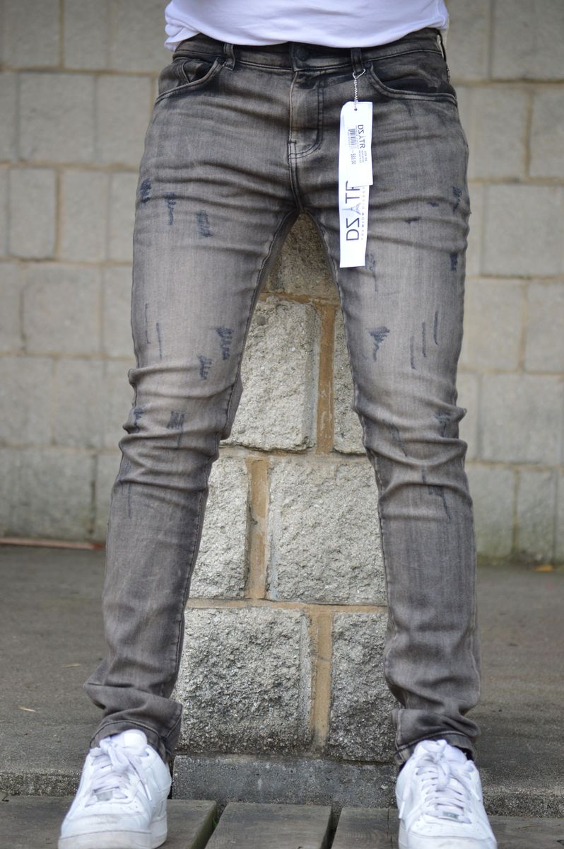 Disaster Super Stretch Denim - Slim Fit - Vintage Black (358)