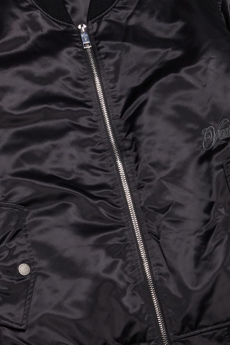 Valabasas  "First Class" Black Bomber Jacket