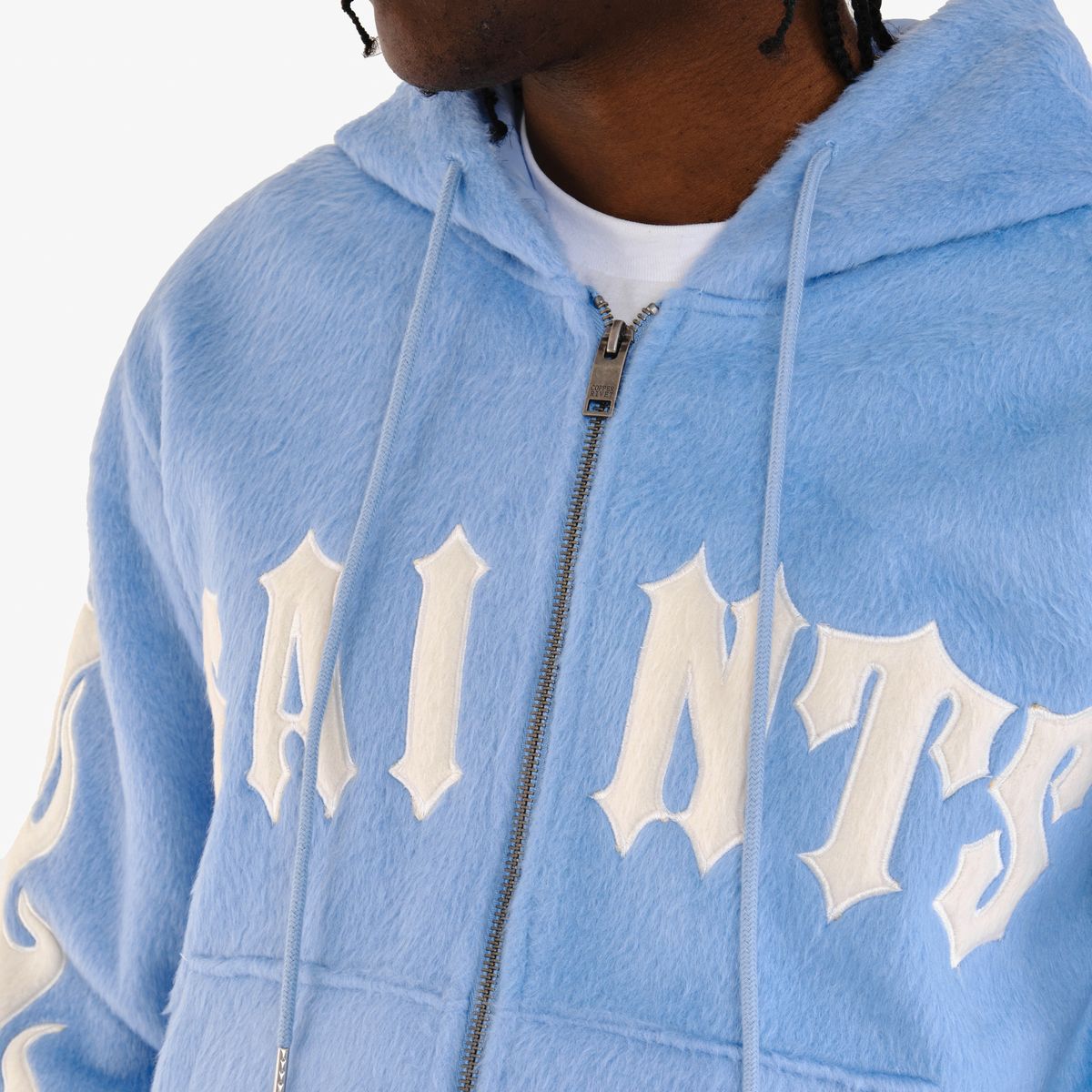 Copper Rivet Saints Light Blue Jogger Set