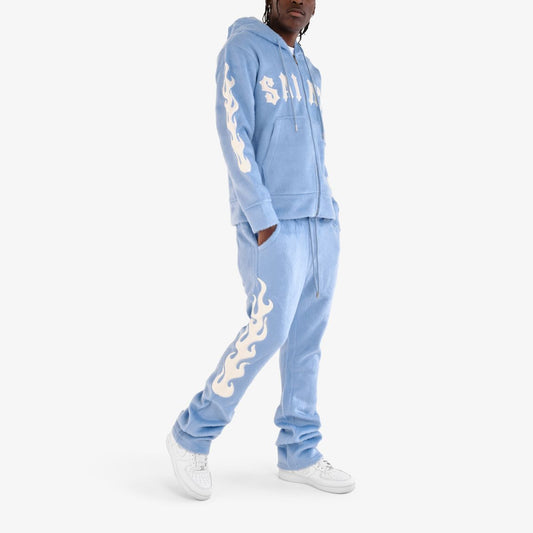 Copper Rivet Saints Light Blue Jogger Set