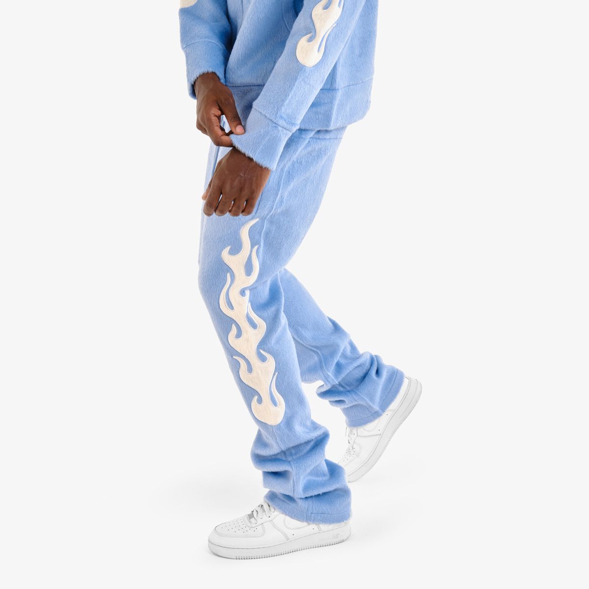 Copper Rivet Saints Light Blue Jogger Set