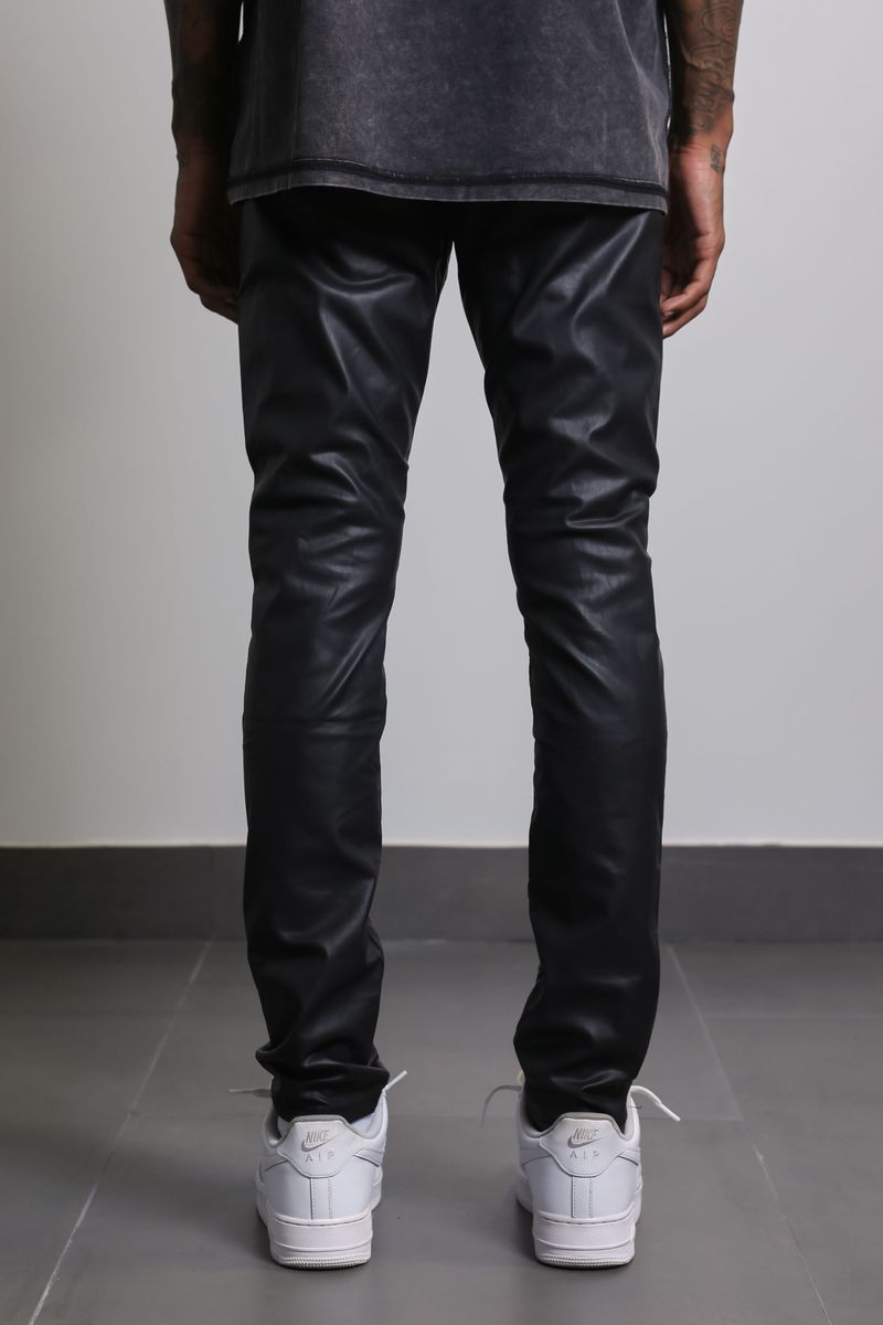 Ajenda Iven Wax Black Pants