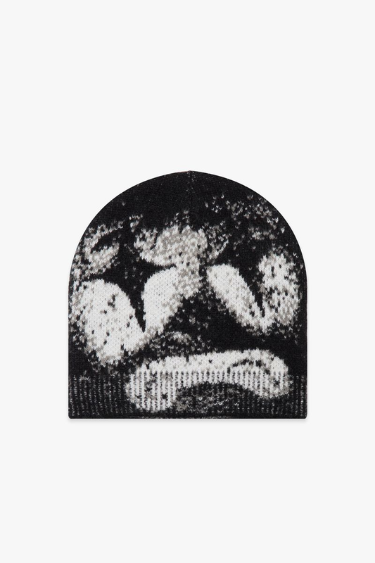 Valabasas "Sad Nights" Black Mohair Beenie