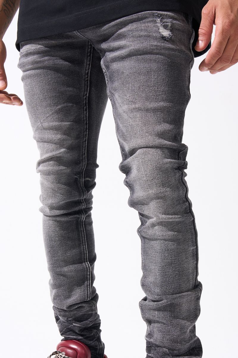 SERENEDE ''Fume'' Jeans  WASH BLACK