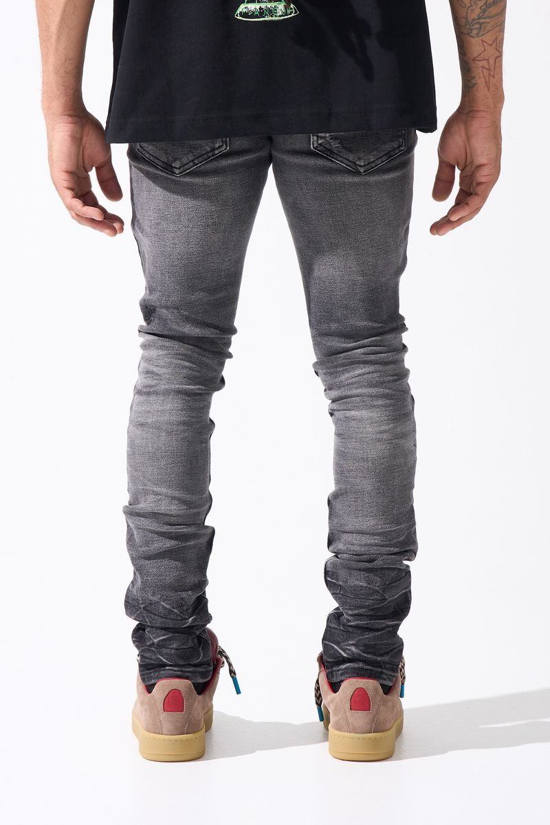 SERENEDE ''Fume'' Jeans  WASH BLACK