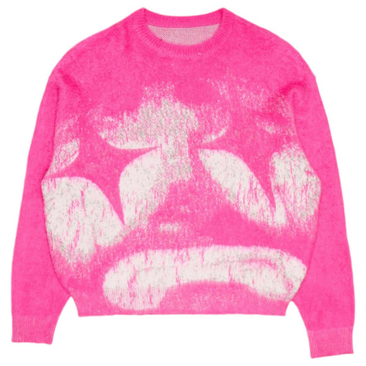 Valabasas "Sad Days" Fuchsia  Crewneck