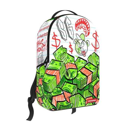 Sprayground "SCRIBBLE MONEY DLXR" Backpack