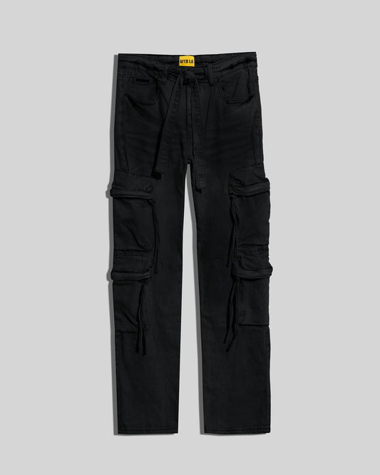 Gftd Ethan Jet Black Jeans