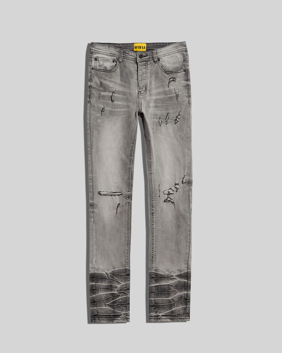 Gftd Moon Wash Grey Jeans