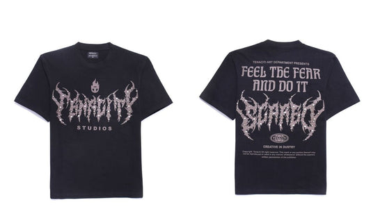 Tenaciti Feel The Fear Black Tee