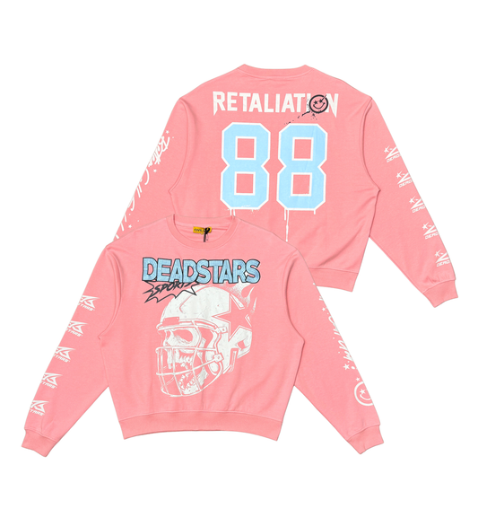 Civilized  Retaliation Pink Crew Neck