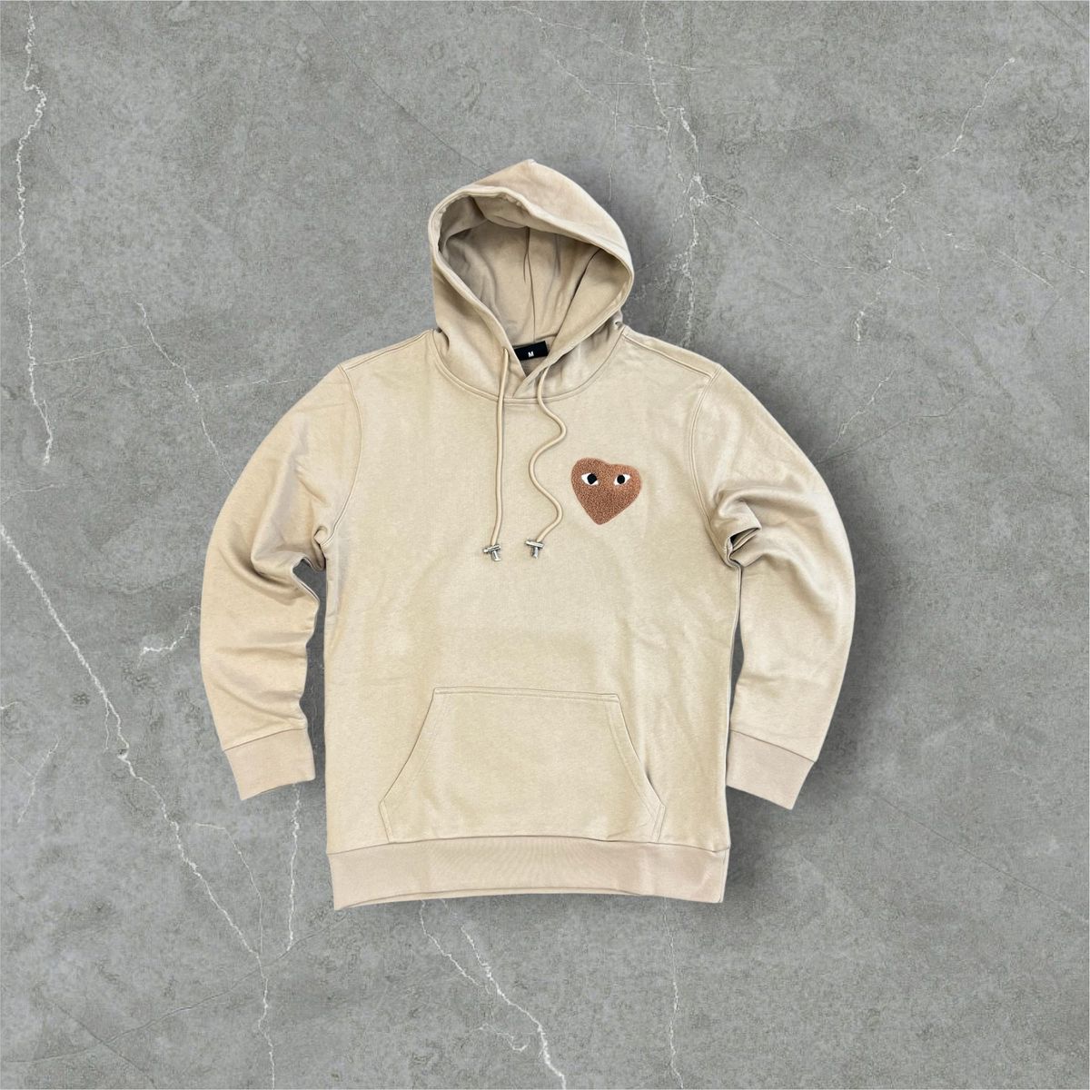 Reelistik Spread Love Around Tan Brown Hoodie