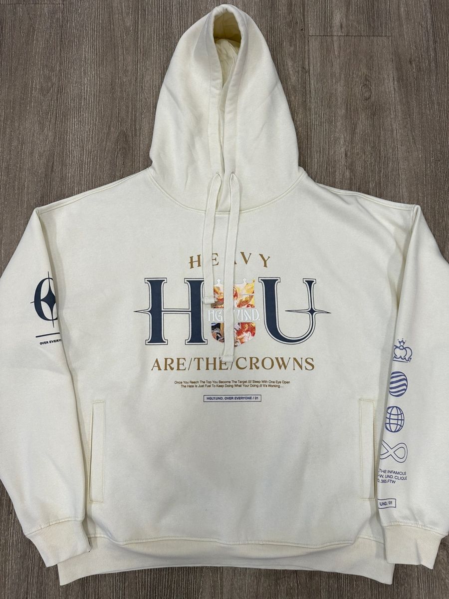 Highly Undrtd Heavy Cream Hoodie